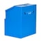 Adiroffice Wall Mountable Steel Locking Suggestion Box, Blue, PK2 ADI631-01-BLU-2pk - alternate 2